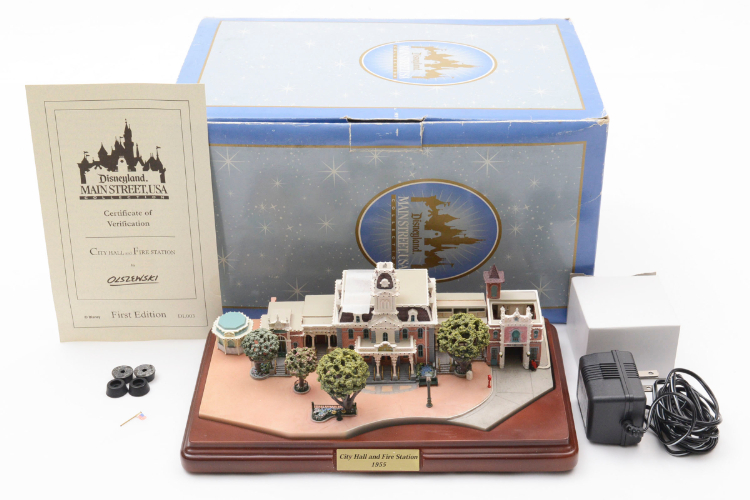【送料無料】オルショウスキー メインストリート USA シティホール&ファイヤーステーション Disney fa170拍卖