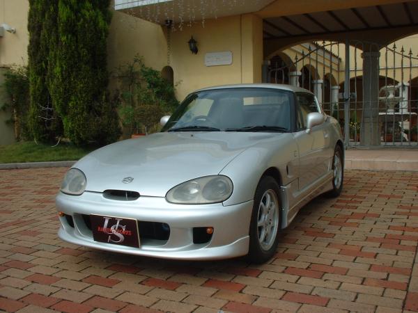 カプチーノ EA11/21R アスレーシングスポーツ製 フロントバンパー タイプ3 FRP製 白ゲル仕上げ 未塗装品 拍卖