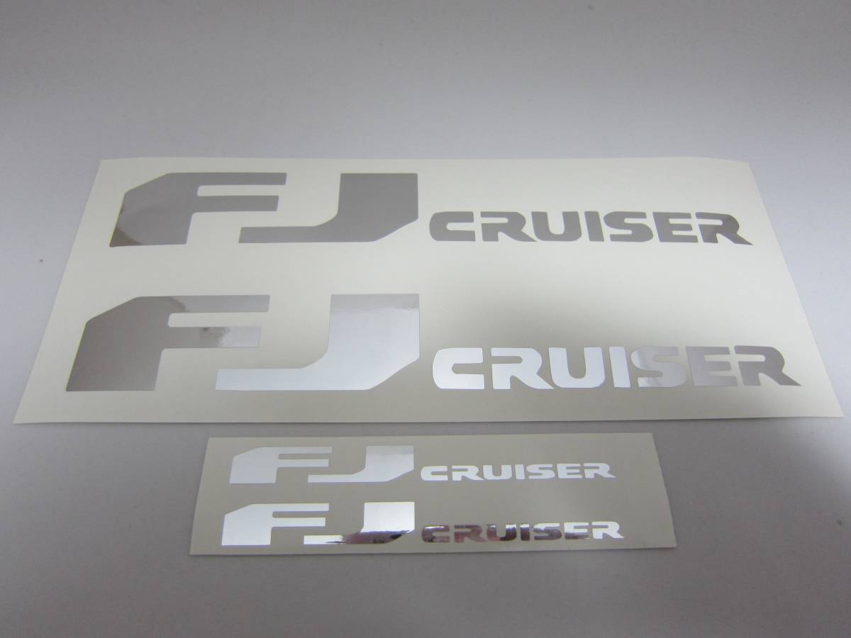 FJクルーザー ステッカー バイザー、サイド鏡面 4枚拍卖