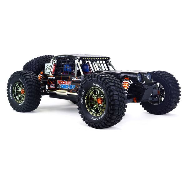 ZD Racing DBX-07 1/7 RC Scale 4WD 2.4G 品番DBX7-02BLACK② 【ライト付き、バッテリ―2本付き】拍卖