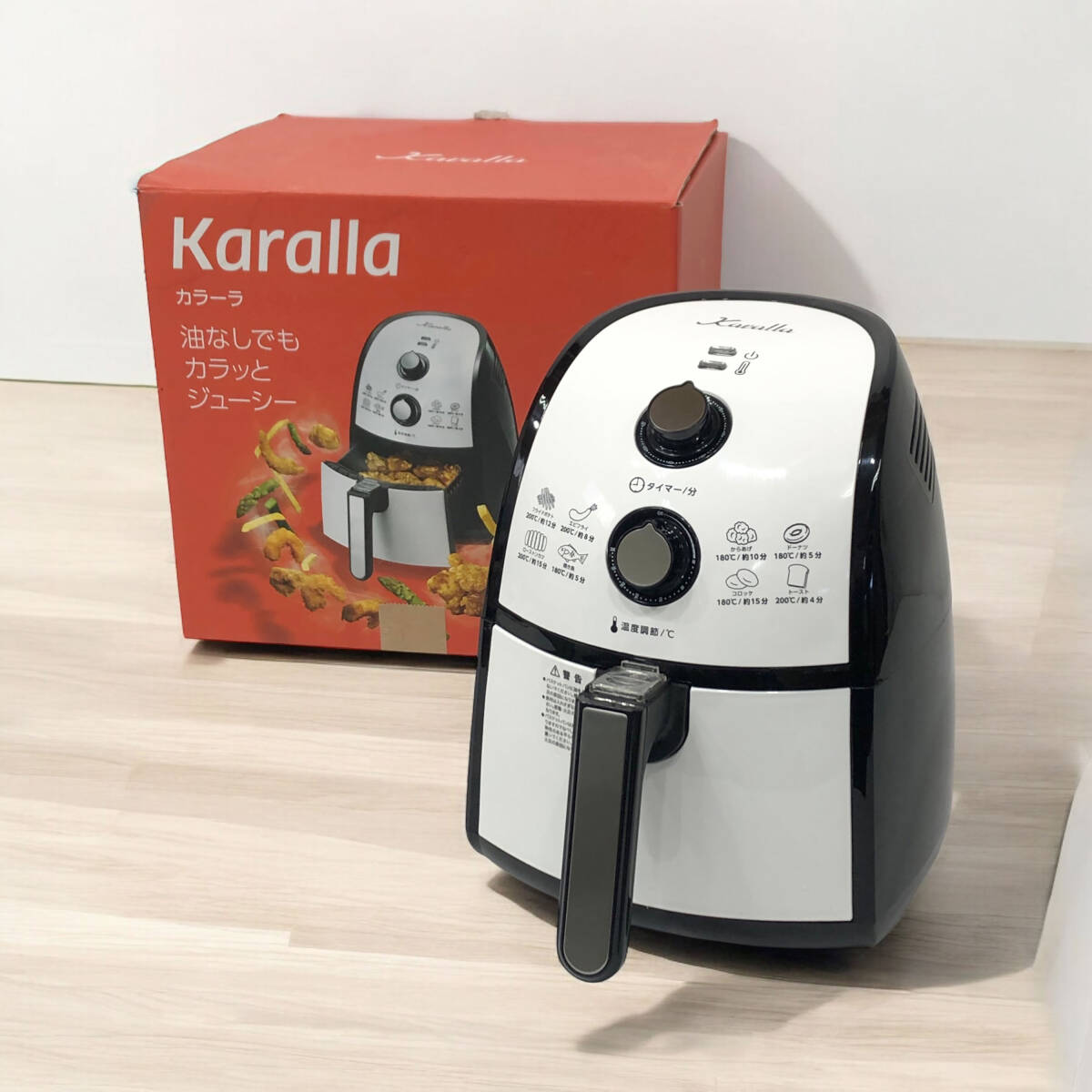 24Y721 ジ4 Shop Japan ショップジャパン Karalla TXG-DS14-1 ノンフライヤー カラーラ 中古品拍卖