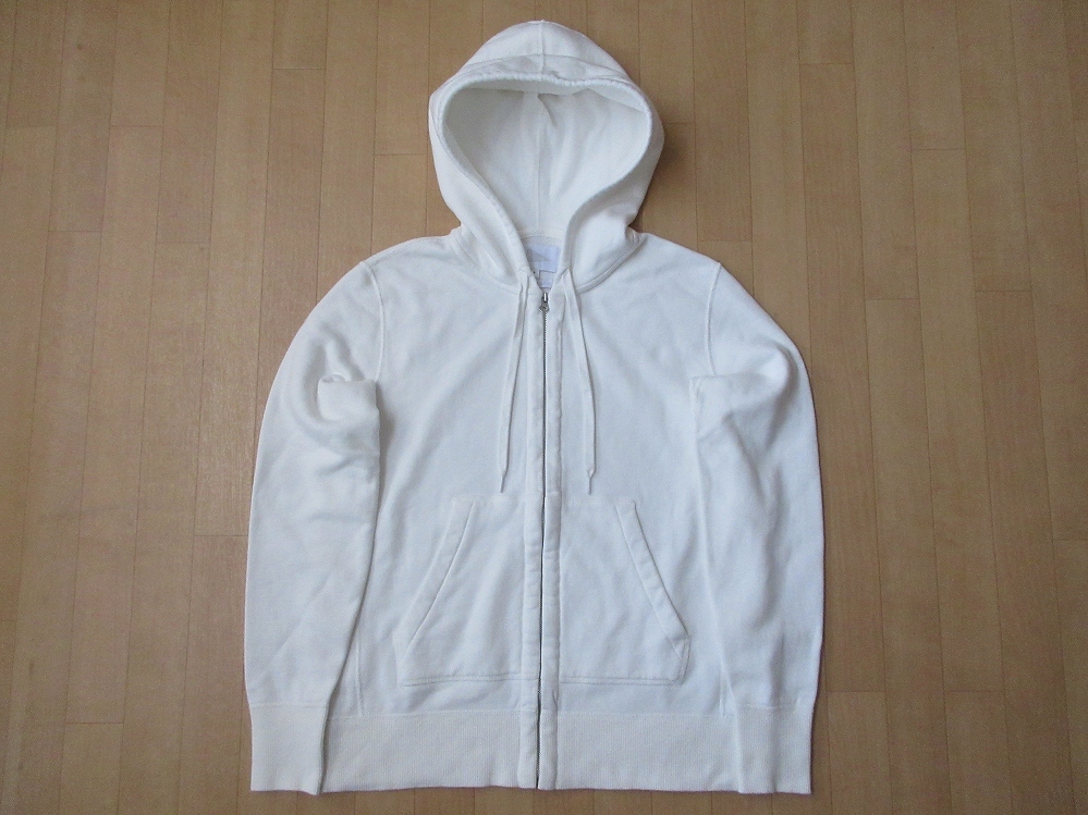 日本製 Pilgrim Surf+Supply Women's Hoodie Sweat フルジップ パーカー 1 ホワイト 白 ピルグリム サーフ サプライ フーディー スウェット拍卖