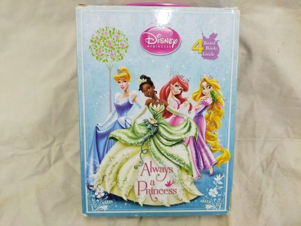 AC_18A_0205_9780736428484 Always a Princess (Disney Princess) ボードブック 絵本 ディズニー映画 プリンセス 英語 学習拍卖