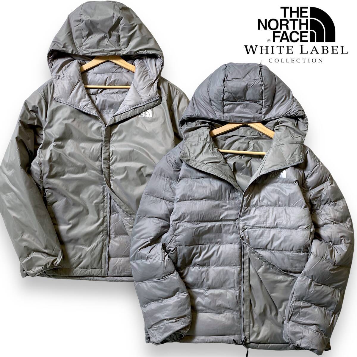 【M】新品 ノースフェイス ホワイトレーベル THE NORTH FACE 中綿ジャケット COMFY RVS T JACKET エコダウン リバーシブル NJ3NN62K◆R2014拍卖