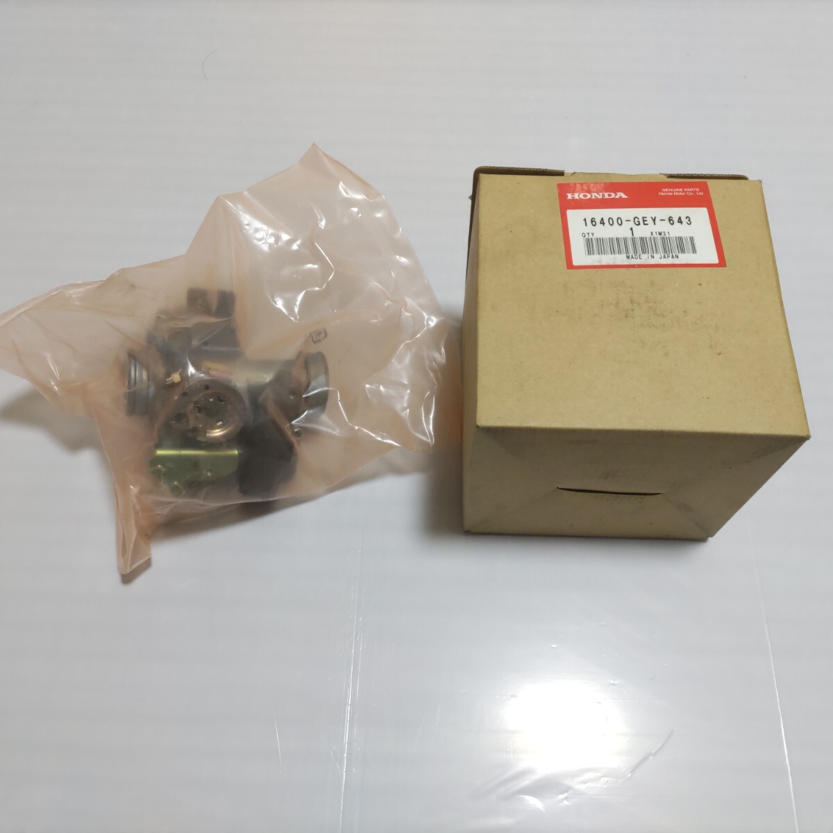 横浜発 未使用 新品 ホンダ エイプ50 純正 スロットルボディ assy インジェクター 16400-GEY-643 メーカー欠品 希少 未開封品拍卖