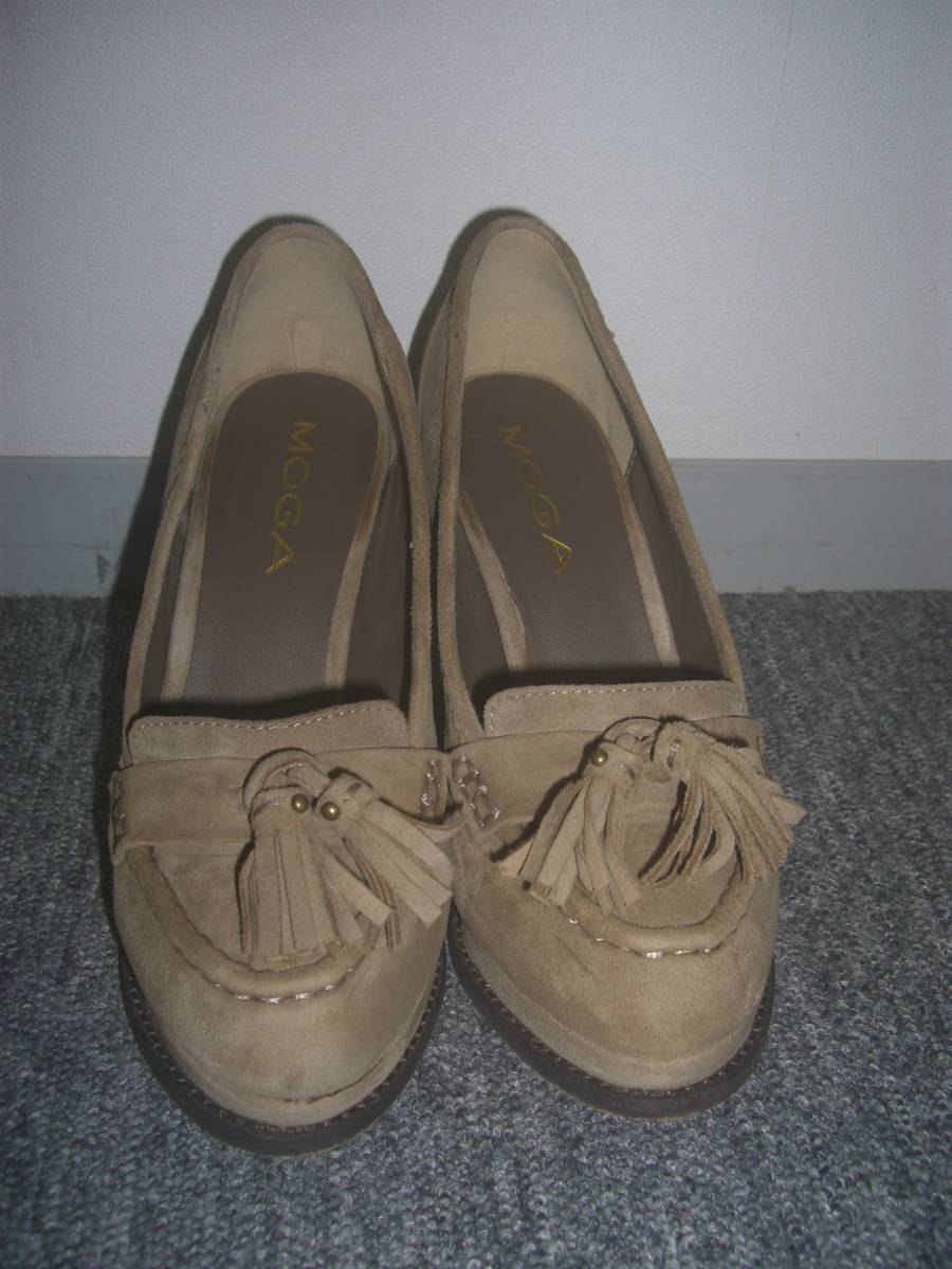 MOGA(モガ)タッセル・パンプス☆サイズM拍卖