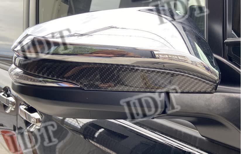 IDT 新型 80ハリアー リアル カーボン ドアミラー ガーニッシュ アンダーライン カバーMXUA8# AXUH8#型 S G Z ガソリン ハイブリッド拍卖