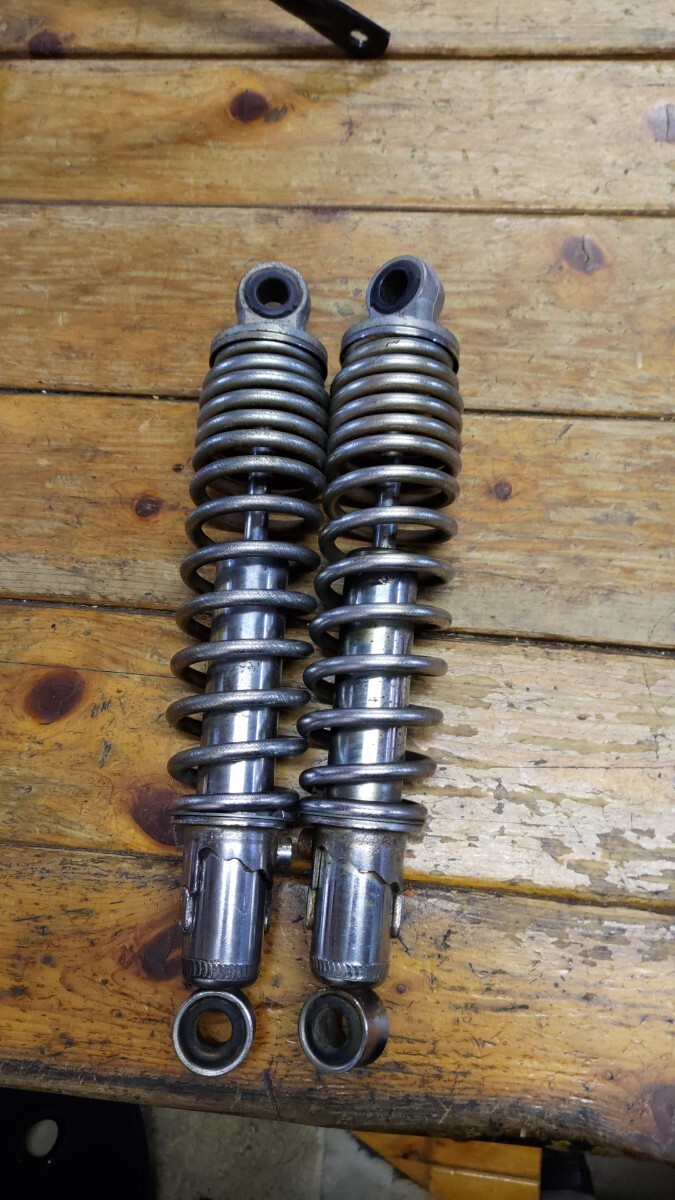 CB250RS? MC02 左右リアサスペンション 30cm 拍卖