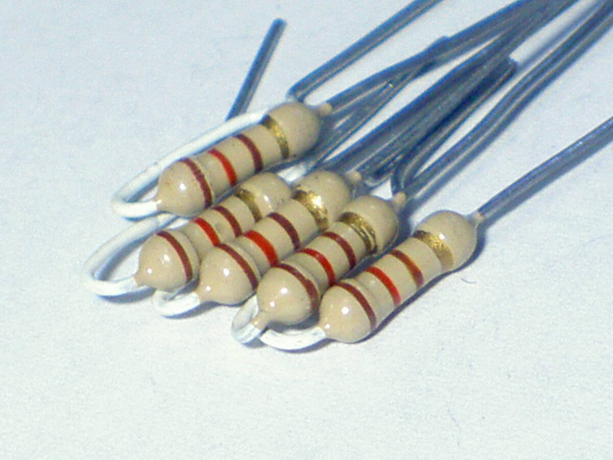 1/2w 120Ω フォーミングタイプの抵抗 【1セット10本】拍卖