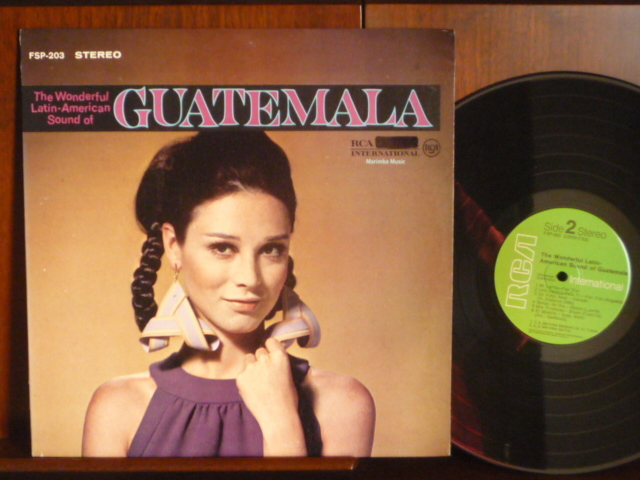 MARIMBA MADERAS DE MI TIERRA、MARIMBA GALLITO/SOUND of GUATEMALAー203 (LP)拍卖