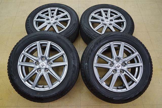 【中古 SET】205/60R16 ブリジストン ブリザック VRX2 ザイン 16 5H114.3 6.5J+53 ノア ヴォクシー エスクァイア ステップワゴン拍卖