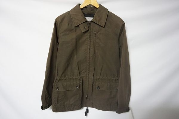 【即決】MARGARET HOWELL マーガレットハウエル メンズ ジップジャケット 茶系 サイズ:Ⅱ【901472】拍卖