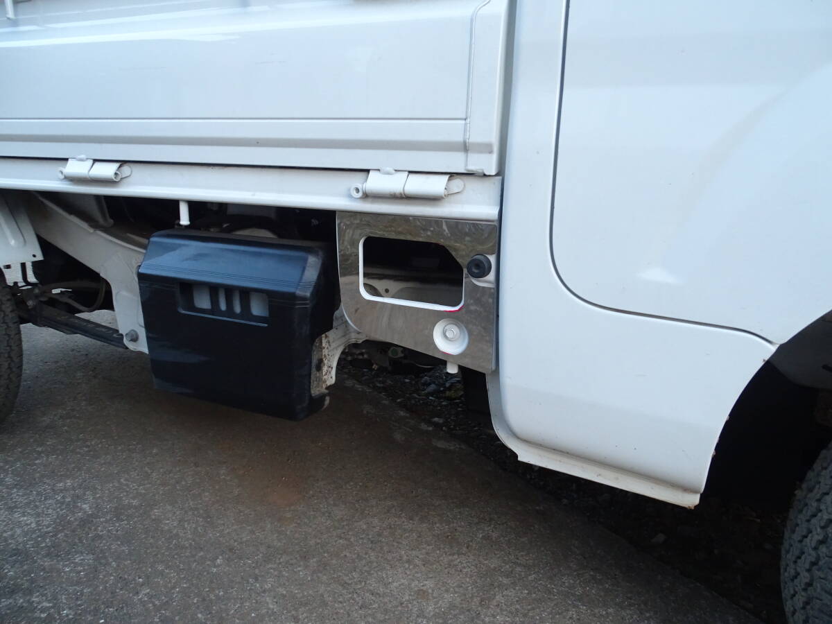 ハイゼットトラック 標準 S500P S510P 前期 後期共通 サイド ステップ ガード 荷台 踏み台 ボード 左右 ステンレス ピクシス サンバー拍卖