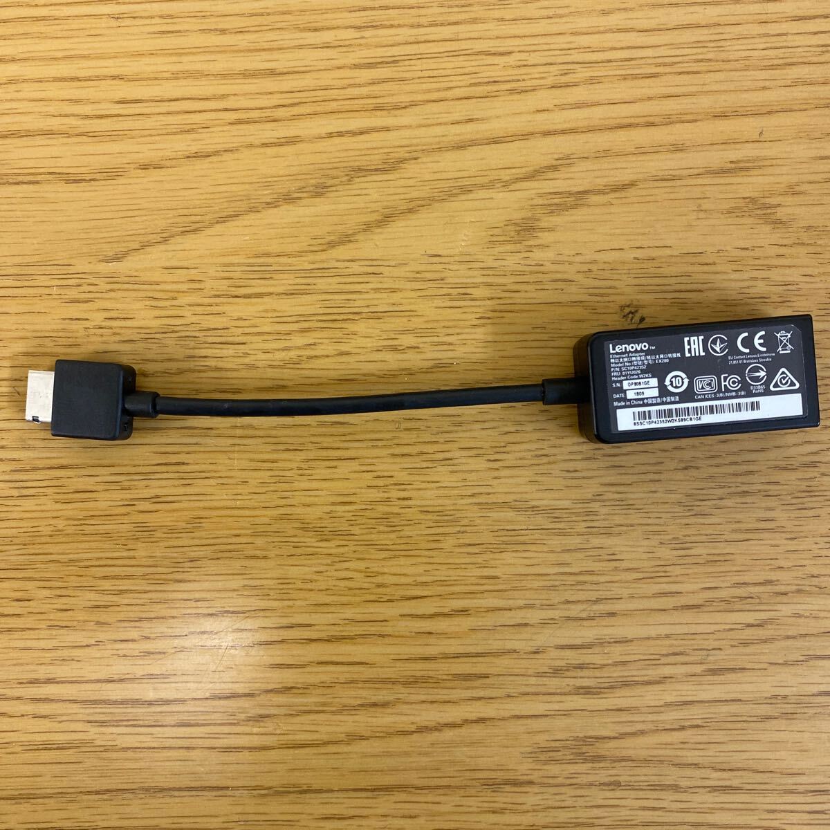 純正 Lenovo ThinkPad EX280 イーサネット拡張ケーブル2 X280 X290 X1 Carbon 中古拍卖