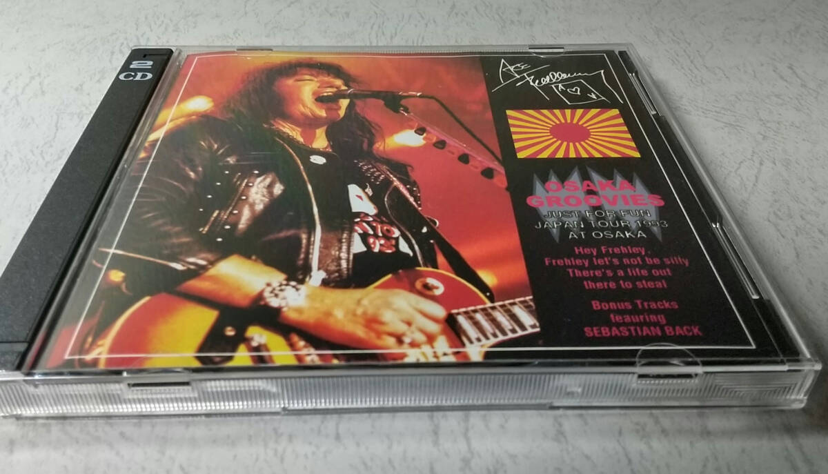 ACE FREHLEY 「OSAKA GROOVIES」 SEBASTIAN BACH (2CD)拍卖