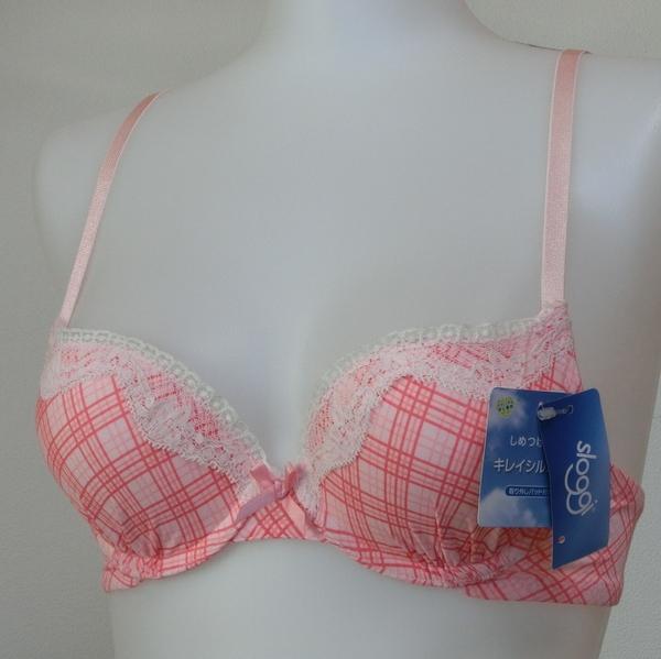 【D70】トリンプ ブラジャー ピンクP5 スロギー046 triumph p2404 きれいに整える、モールドカップ 柔らかな肌触りモダール・・拍卖