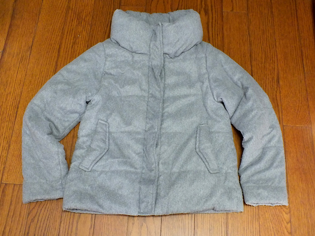 ☆E hyphen world gallery イーハイフンワールドギャラリー ダウン調ジャケット グレー拍卖