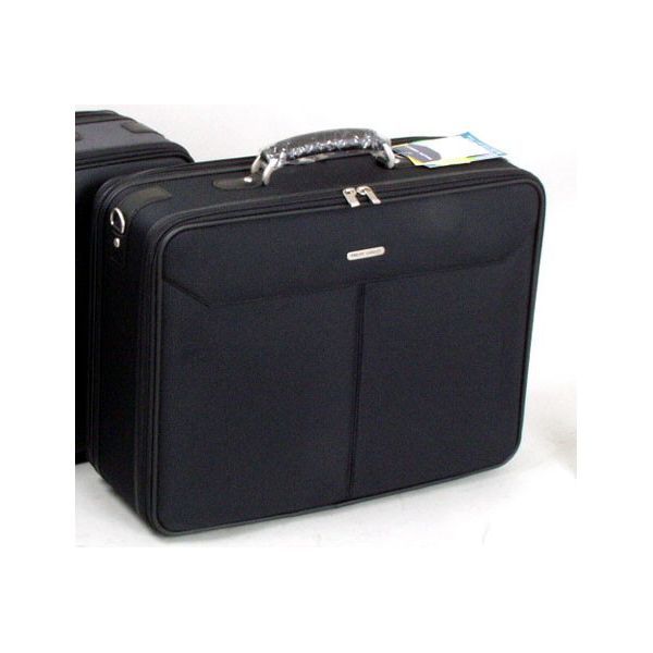 ソフトアタッシュケース 黒 45cm【日本製】#b1138拍卖