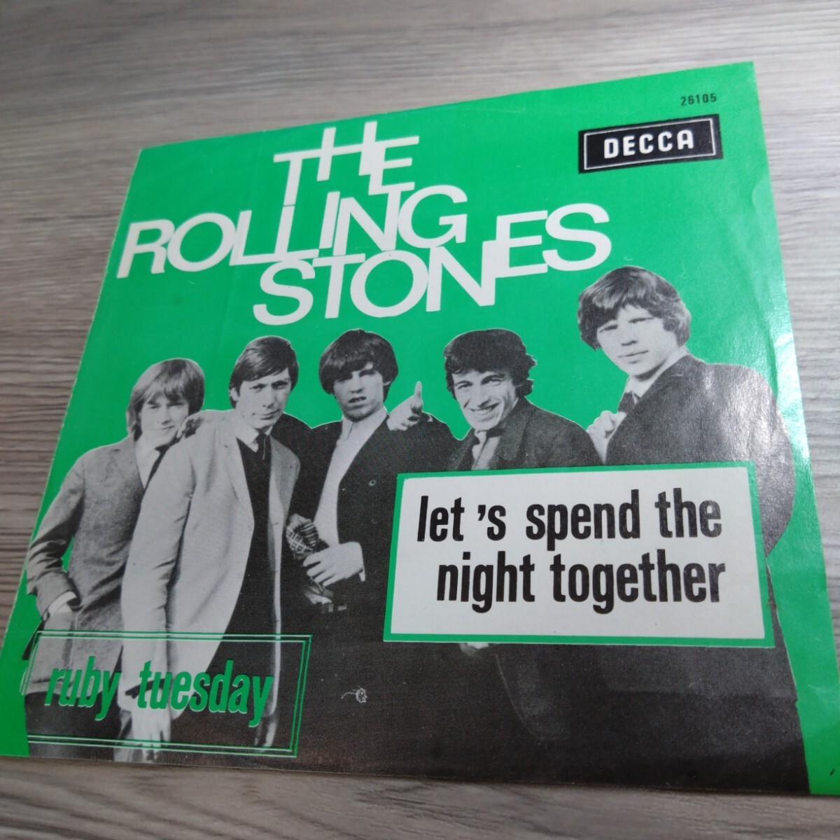 欧州シングルレコード LET'S SPEND THE NIGHT TOGETHER / THE ROLLING STONES ローリング・ストーンズ拍卖