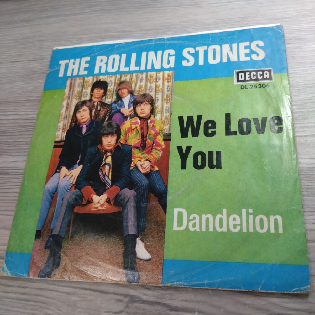 ドイツ盤 赤ラベル WE LOVE YOU / THE ROLLING STONES ローリング・ストーンズ 7インチ拍卖