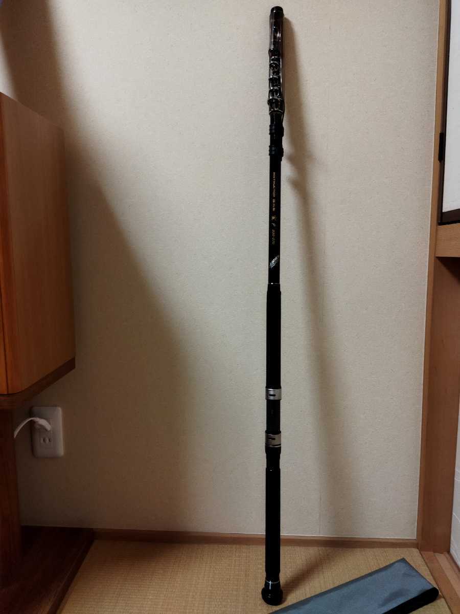 ※希少! 中古美品 マミヤ インストラクター 振出 船 室戸 200-270 アラミカ MAMIYA 船竿 200号 (検索 CWPM深海 ダイヤフラッシュ ダイワ)拍卖