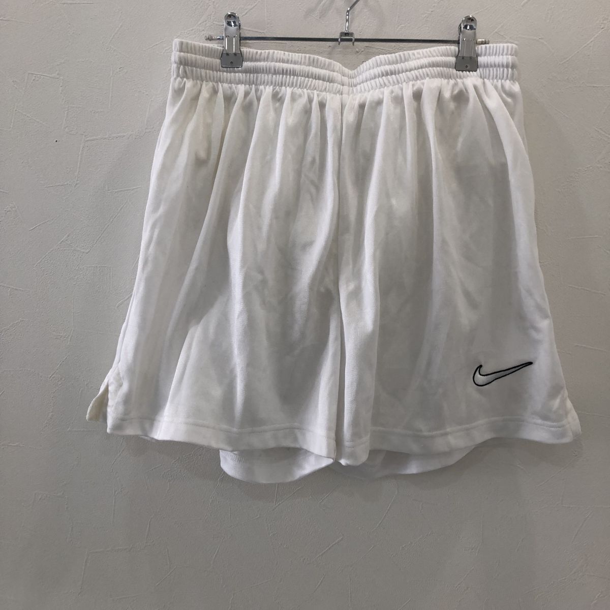 LV3241 NIKE ナイキ サポーター ハーパン 00s スウッシュ ホワイト L拍卖