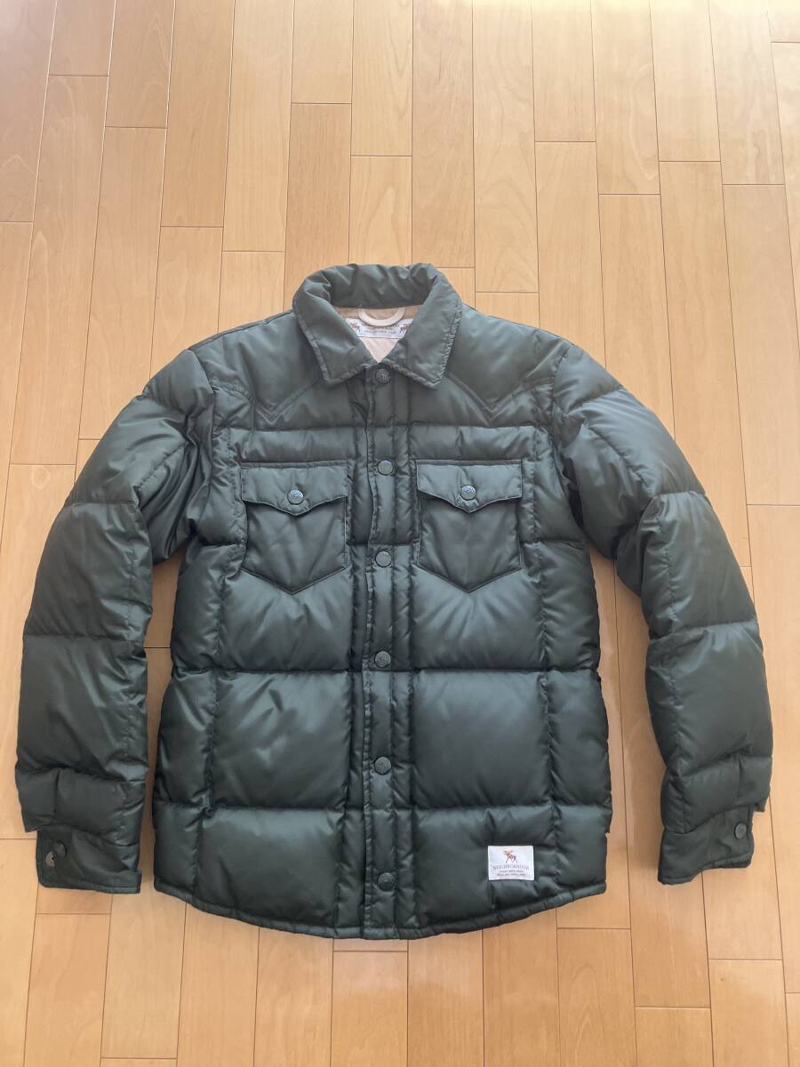 Neighborhood ネイバーフッド ダウンジャケット グリーン Sサイズ DOWN WTAPS拍卖