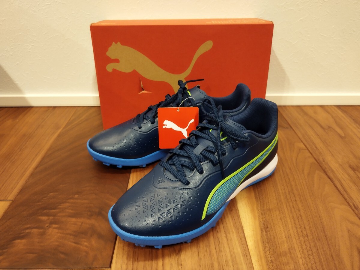 【新品特価!】プーマ(PUMA)サッカー トレーニングシューズプーマキング マッチ TT107260-02/27.5センチ拍卖