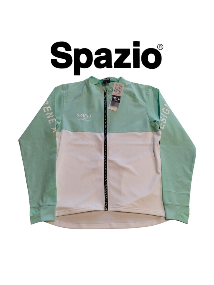 【新品特価!定価7150円が%OFF!】スパッツィオ SPAZIO サッカー/フットサル フルジップ ロングジップジャケット GE-0806 /グリーン/サイズL拍卖