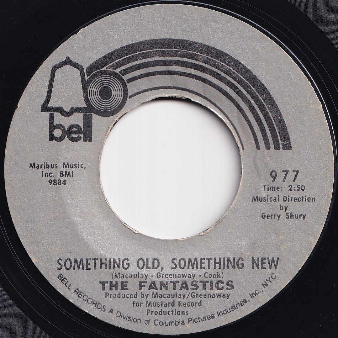 Fantastics Something Old, Something New / High And Dry Bell US 977 208764 SOUL ソウル レコード 7インチ 45拍卖