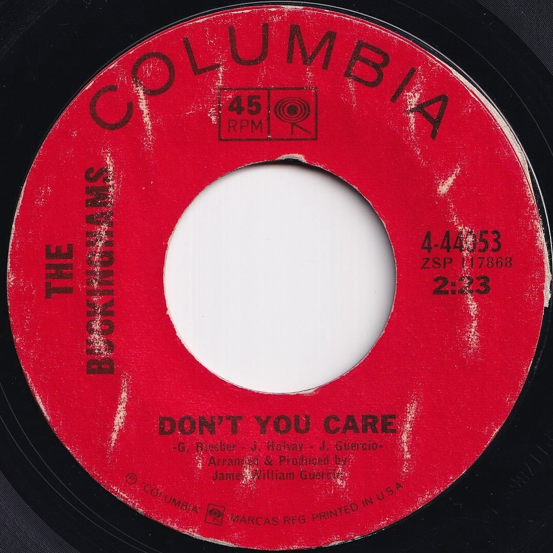 Buckinghams Don't You Care / Why Don't You Love Me Columbia US 4-44053 208812 ROCK POP ロック ポップ レコード 7インチ 45拍卖