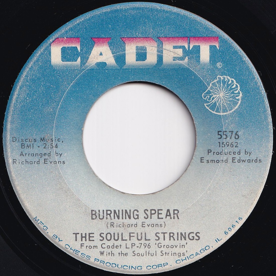 Soulful Strings Burning Spear / Within You Without You Cadet US 5576 208648 SOUL ソウル レコード 7インチ 45拍卖