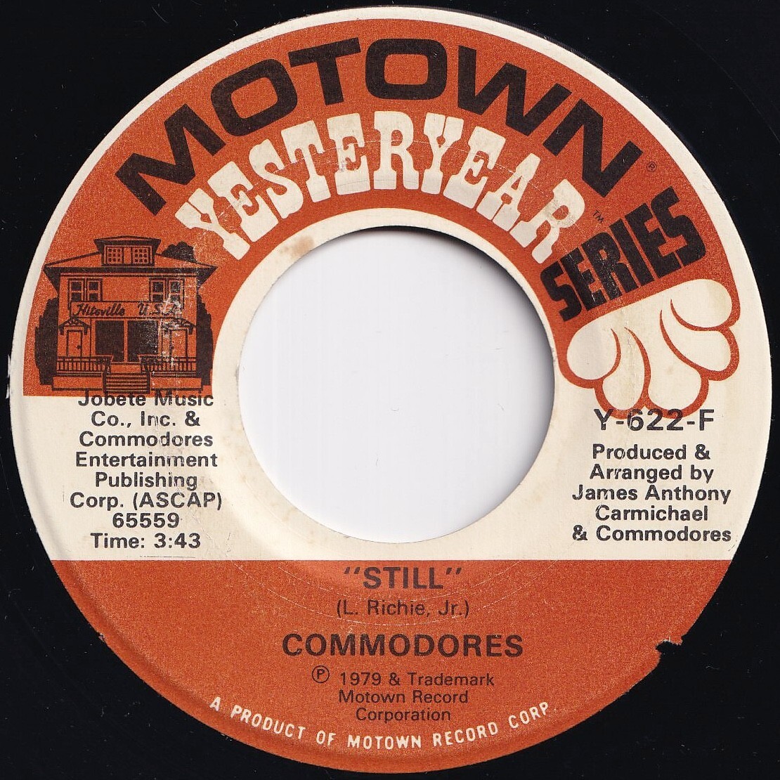 Commodores Still / Wonderland Motown US Y-622-F 208520 SOUL ソウル レコード 7インチ 45拍卖