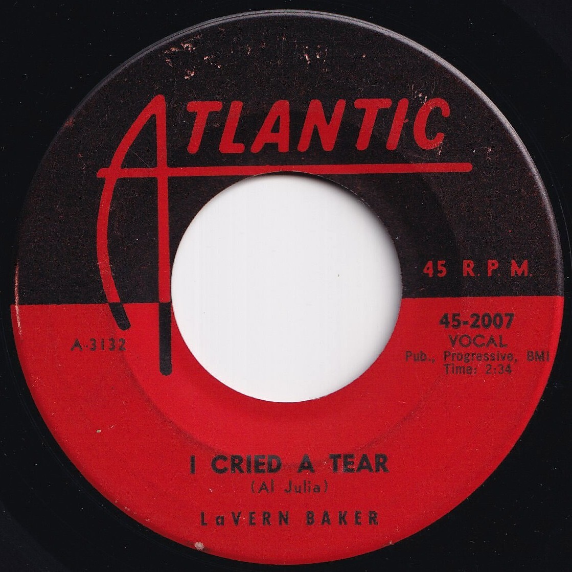 LaVern Baker I Cried A Tear / Dix-A-Billy Atlantic US 45-2007 208900 R&B R&R レコード 7インチ 45拍卖