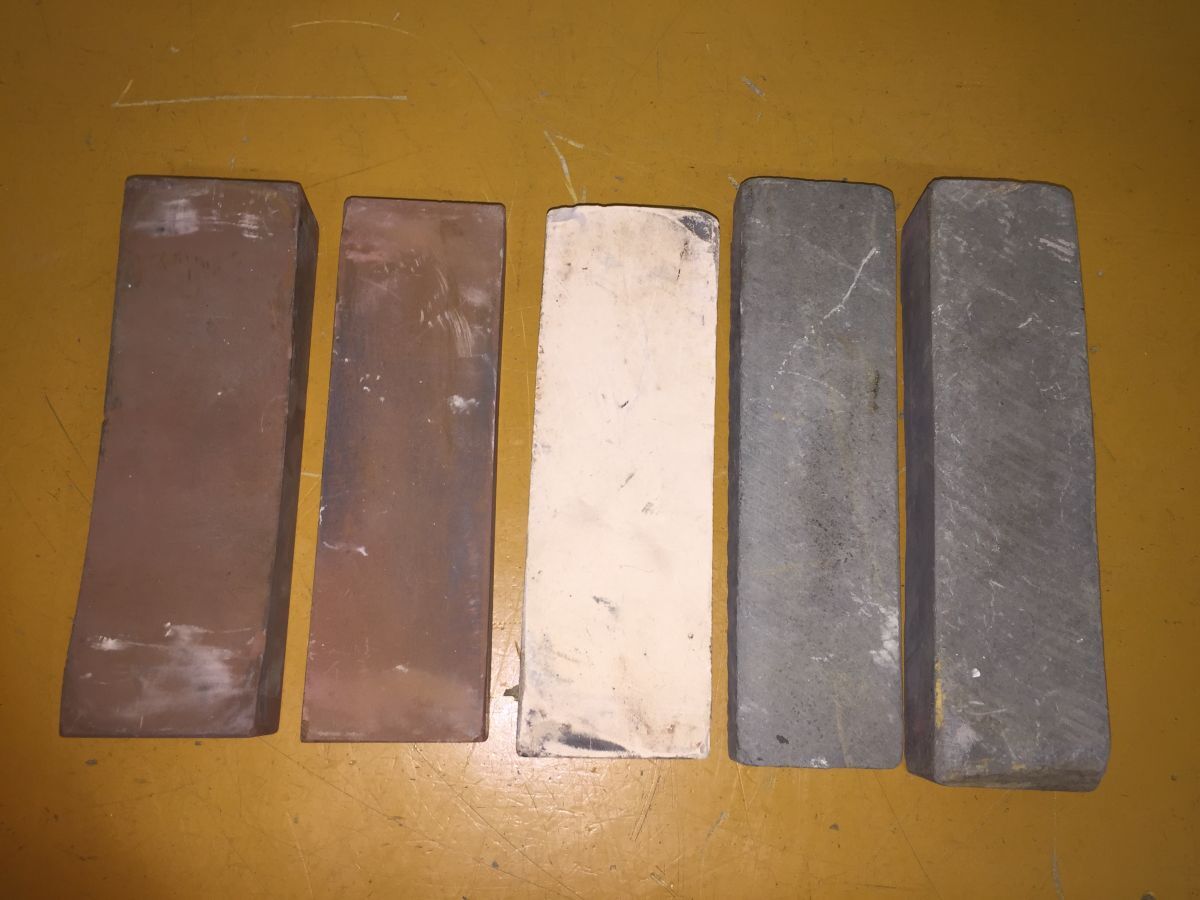 LL707 砥石4点 まとめ 粒度色々 天然 人工 刃物手入 研磨 包丁 仕上げ 古道具 大工道具/100拍卖