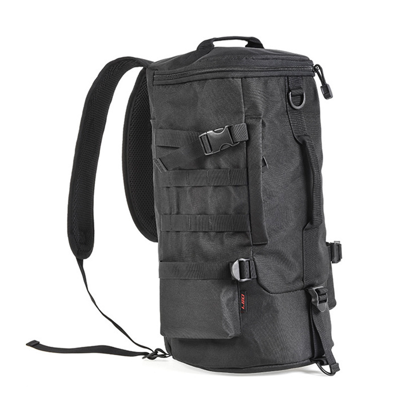 新入荷 釣り バッグ ショルダー ロッドホルダーフィッシング リュック メッシュ お色選択可 黒拍卖