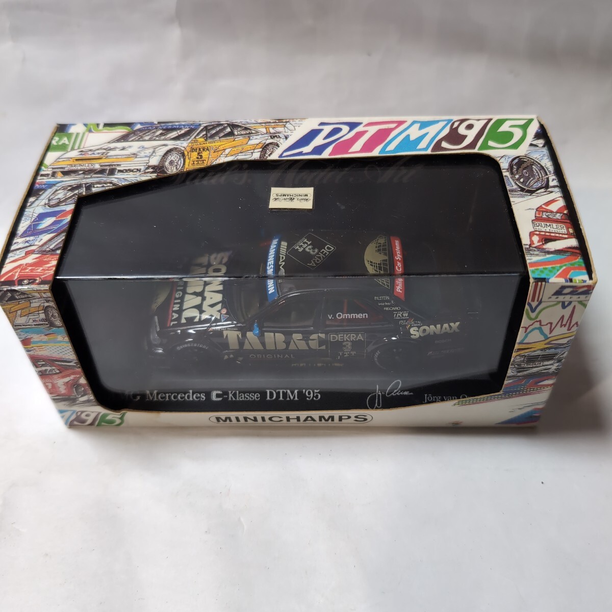 ◆未使用品◆ミニチャンプス◆メルセデス・ベンツ、Cクラス◆DTM 1995、AMG◆拍卖