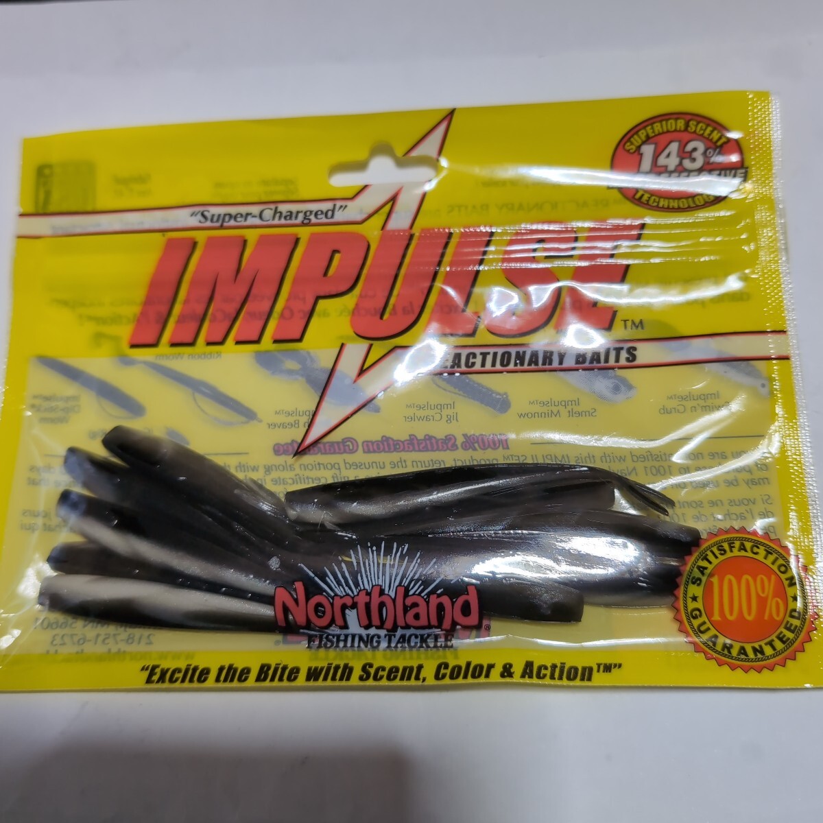 ■新品■ノースランド■インパレス、スメルトミノー■3インチ、10本入■拍卖