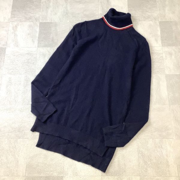 【高級感溢れるカシミヤ 100%】良品 ユニクロ UNIQLO INES DE LA FRESSANGE イネスドラフレサンジュ カシミアニット セーター XS ネイビー拍卖