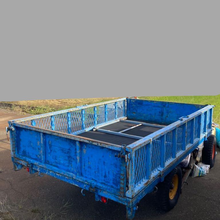 新潟 農機具用運搬トレーラー トレーラー 現状品拍卖