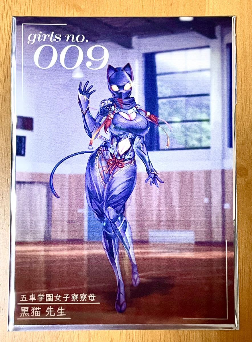 ■コミケ104 C104 Lilith 対魔忍RPG 対魔忍RPGX 3Dカード T FACE Vol.01 ~五車町スナップ~ 黒猫先生拍卖