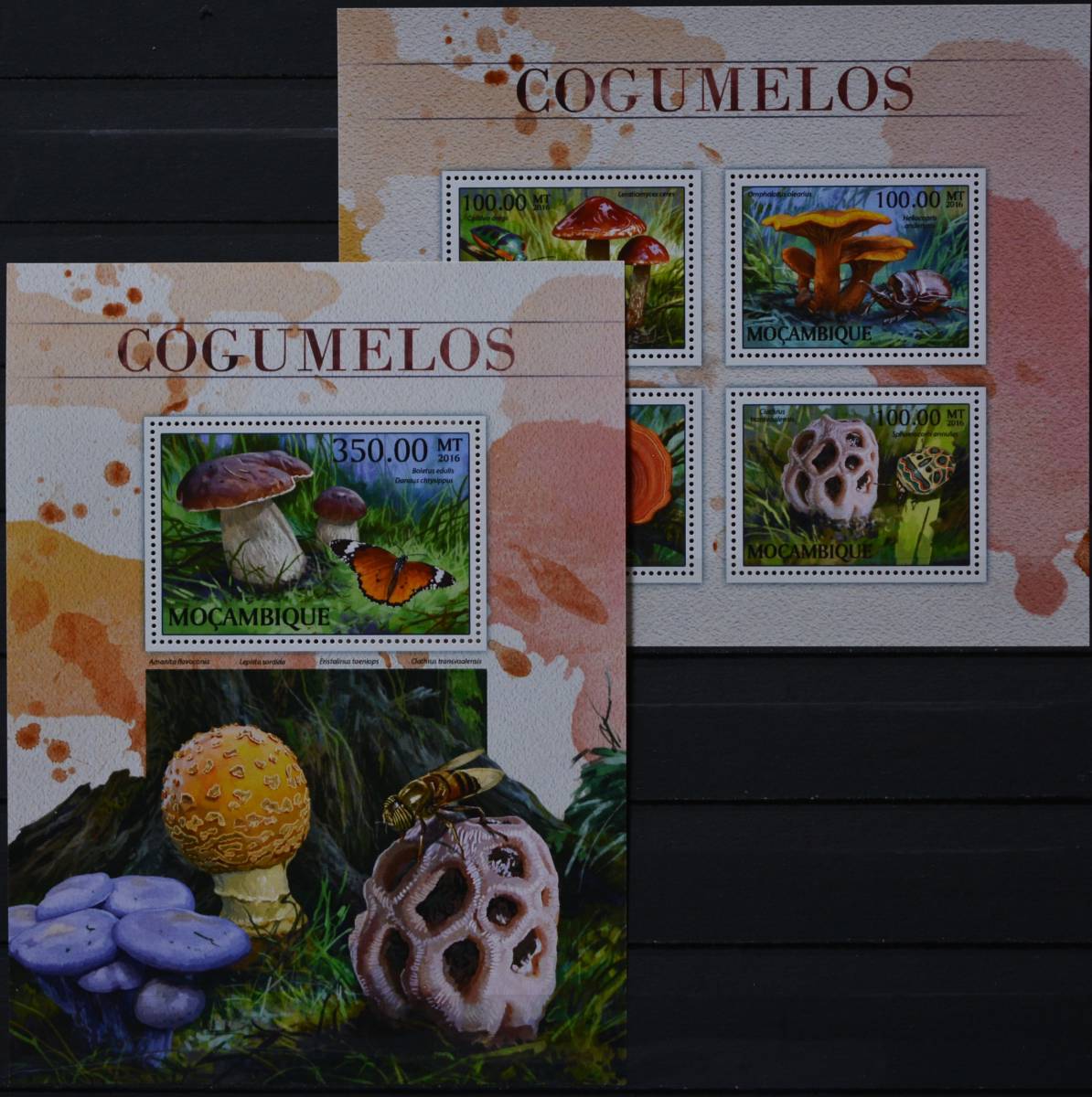 「FP31」モザンビーク切手 2016年 キノコ拍卖