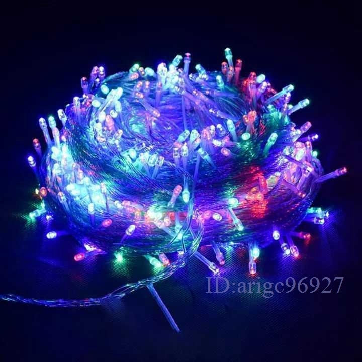 O139★新品カラフル LEDライト 10m クリスマスイルミネーション LED クリスマス イルミネーションライト クリスマス飾り拍卖