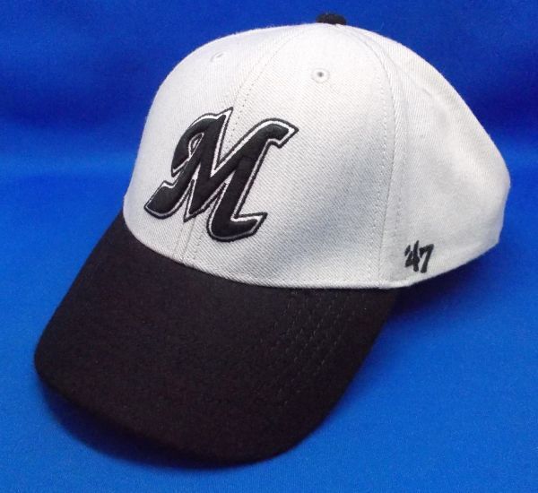 未使用 タグ付 47ブランド 千葉ロッテマリーンズ NPB 日本プロ野球 帽子 '47MVP FORTY SEVEN BRAND Chiba Lotte Marines拍卖
