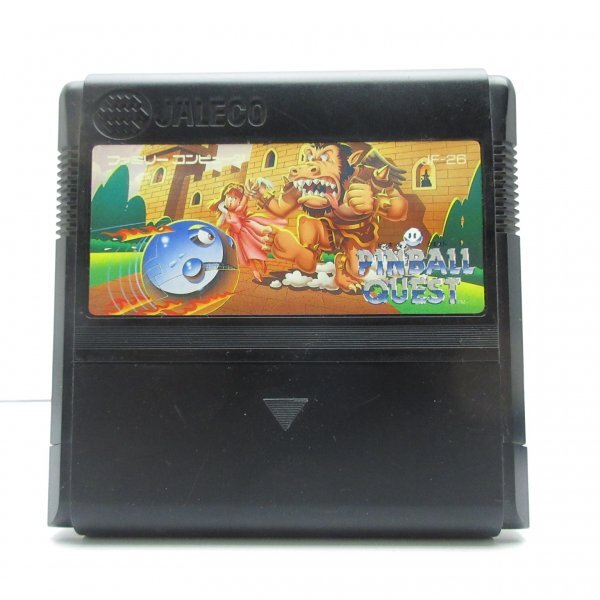 ★何点でも送料185円★ ピンボールクエスト ファミコン ヲ103レ即発送 FC ソフト 動作確認済み拍卖