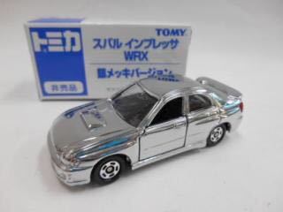 トミカ スバル インプレッサ WRX 銀メッキ 非売品 トミカ博 メッキ 新品 未開封 ラスト拍卖