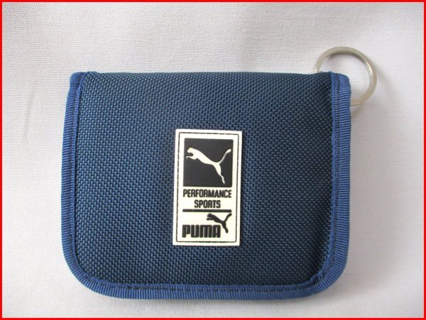 puma/プーマ◇二つ折り ウォレット NV ラウンドファスナー ストラップ無し拍卖