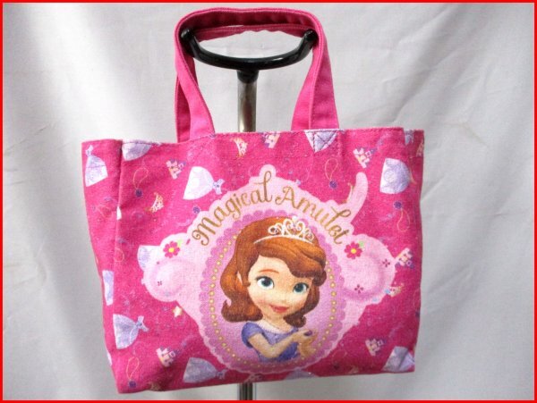 ちいさなプリンセスソフィア Magical Amulet/トートバッグ ディズニー PK サンスター W24cm拍卖