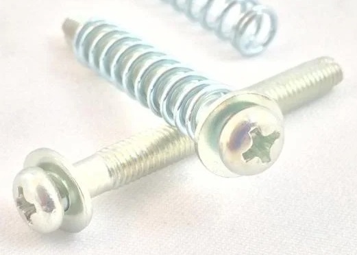 新品・未使用!旧車、丸形ヘッドライト光軸調整ビス・1台分6本セット拍卖