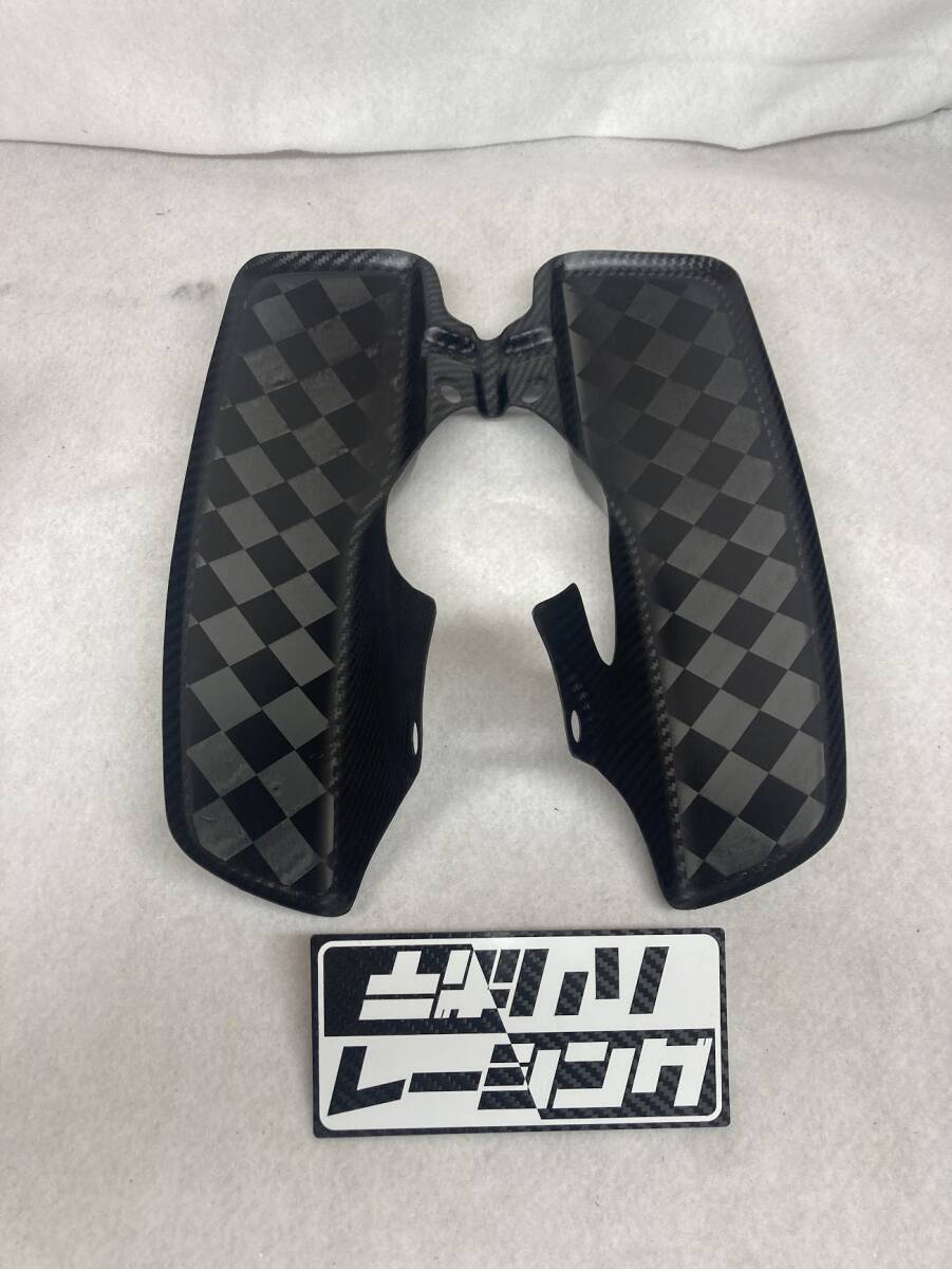 シャリー ドライカーボン製レッグシールド レッグカバー 開繊仕様CF50拍卖